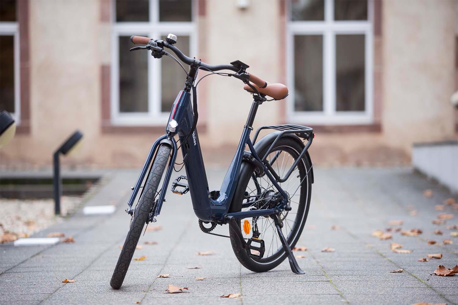 Vélo éléctrique Shiftbike bleu