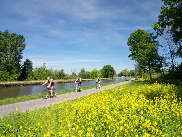 Alsace à vélo le long des canaux