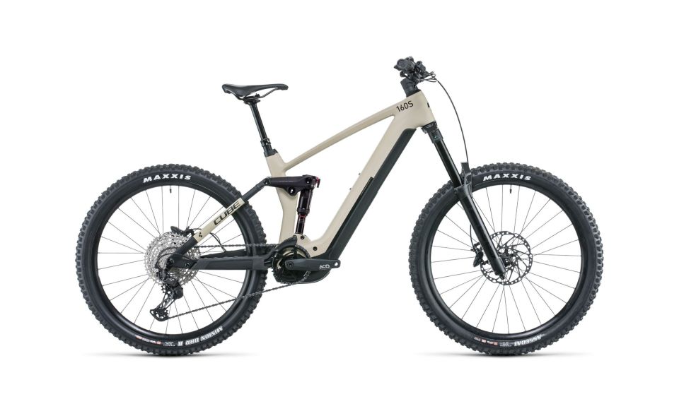 VTT électrique model CUBE 160 HPC SL 750 27.5 - blanc