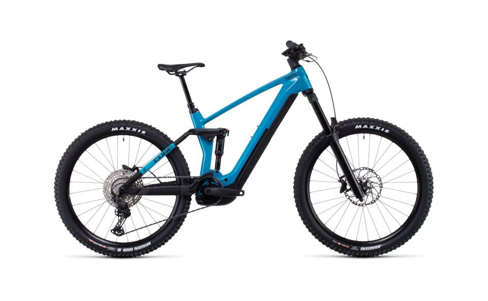 VTT électrique model CUBE 160 HPC SL 750 27.5 - bleu