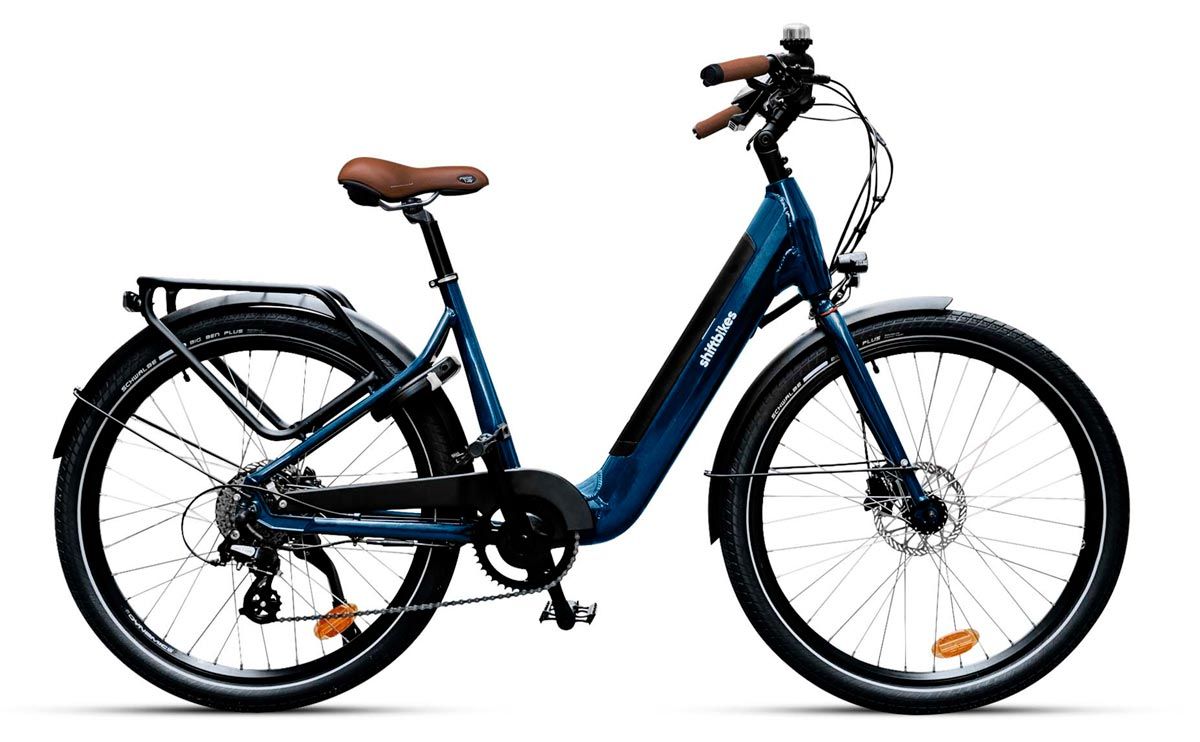 Vélo éléctrique Shiftbike bleu