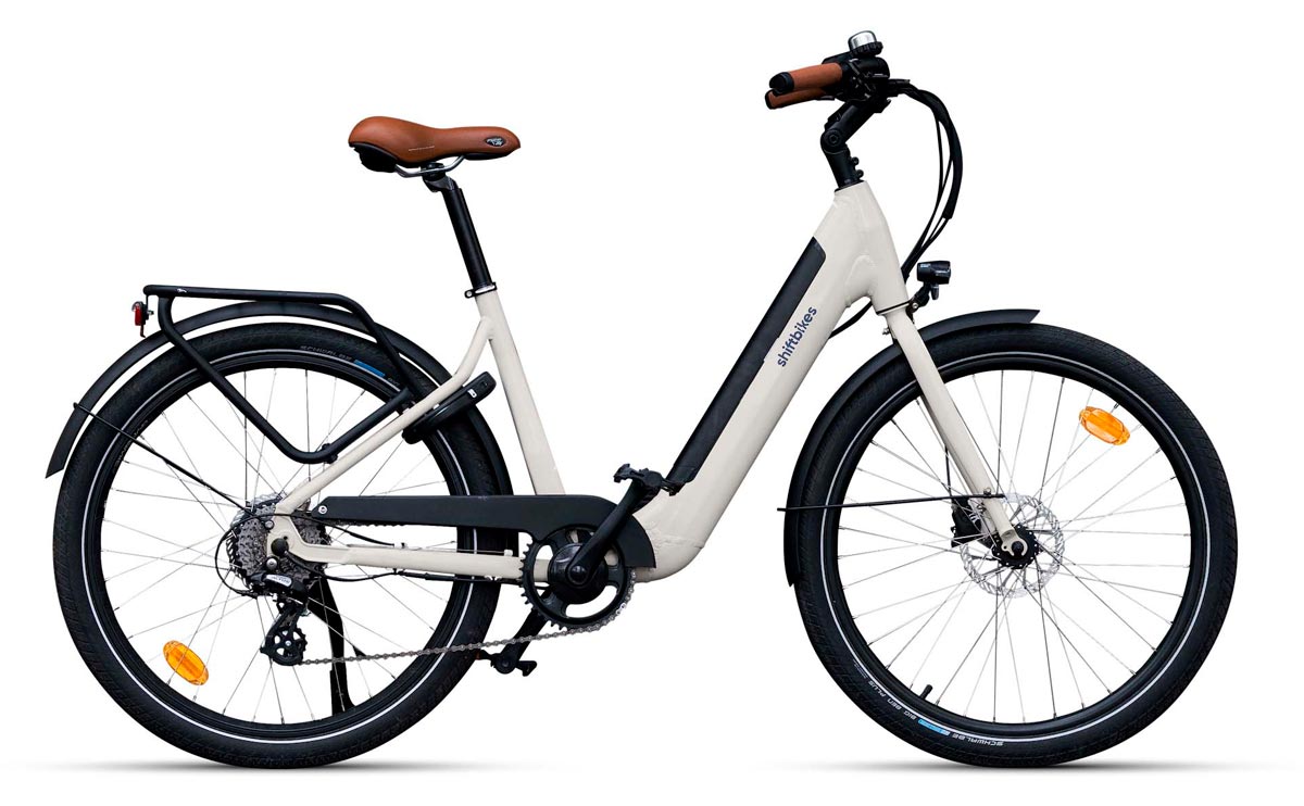 Vélo éléctrique Shiftbike blanc