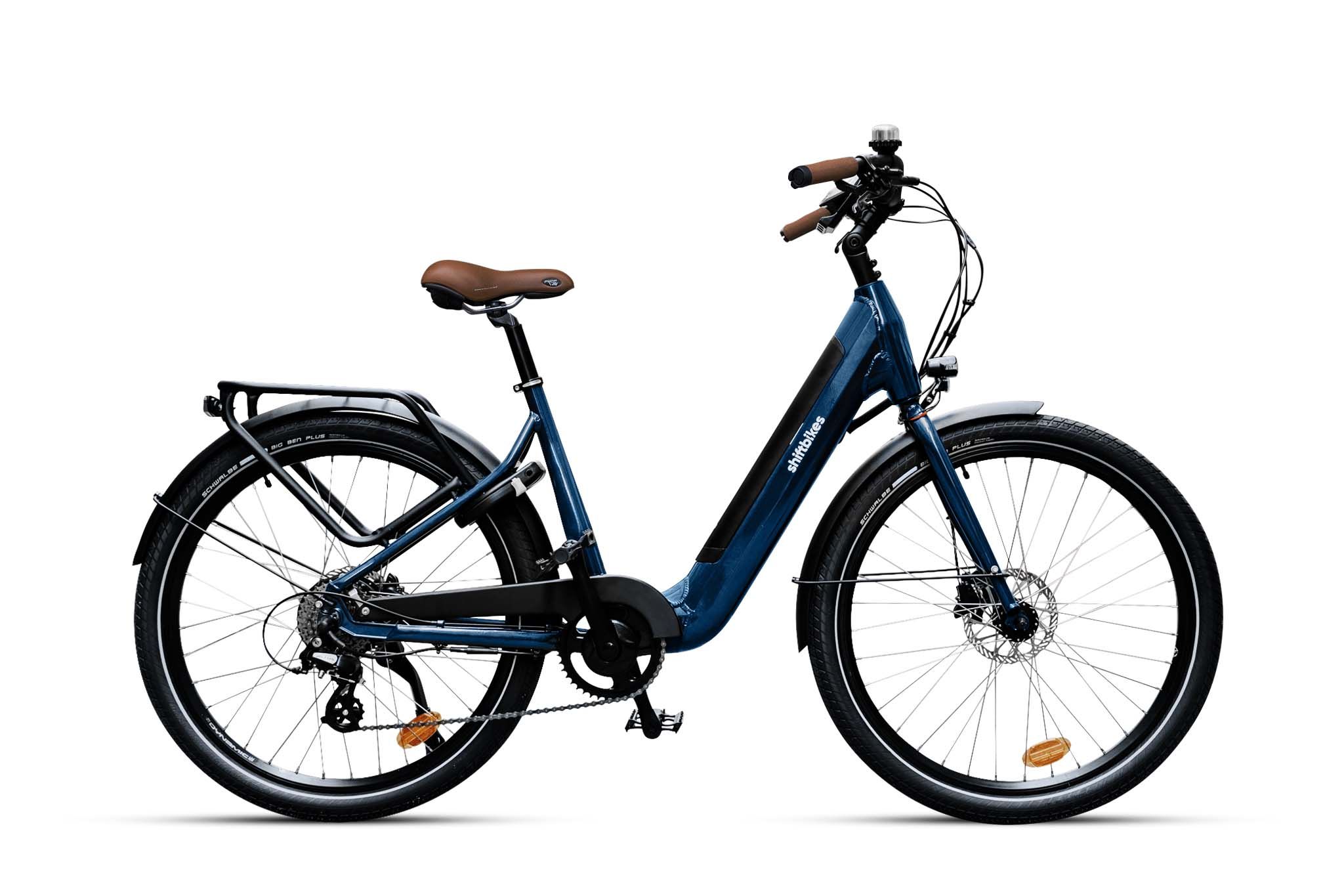 Vélo éléctrique Shiftbike bleu